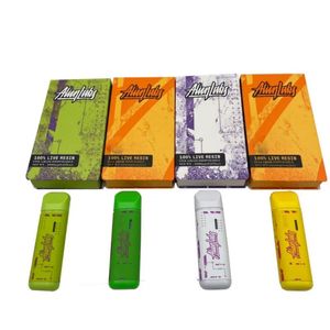 New Alien Labs Disposable Vape Pen Live Resin Thick Oil E Cigarettes Disposable Device Pods 0.8ml 1.0ml Rechargeable Ceramic Coil Cartridges With Packaging