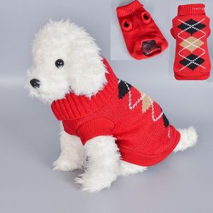 Abbigliamento per cani maglione per animali domestici VIP VIP Autumn Inverno inverno abbigliamento rifornimenti di compleanno della moda natalizia