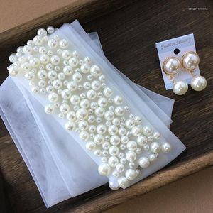 Bridal Veils Mingli Tengda Pärled Series Pearl Wedding Vail Accessories Veil Brud Travel Pography Velo smal Bandana