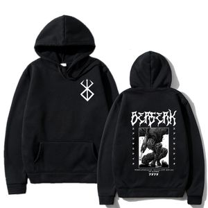 Herren Hoodies Sweatshirts Berserker Mut Hoodie Japanische Anime Grafik Sweatshirt für Jungen Sportswear Cosplay Clodh Cute Girl Autumnwinter Pullovers 230822