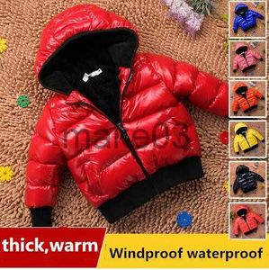 Down Coat Baby Wadded jacket Baby Cottonpadded Parka Baby Boys Girls Children Unisex Winter Thick Coat J230823