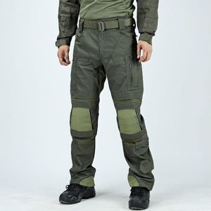 Pantaloni da uomo mimetico uomo tattico uomo americano imbarcazioni da carico resistente all'usura impermeabile elastico multische