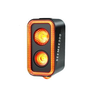 Bike Lights Magicshine SEEMEE300 Smart Tail Light Multidirectional warnSafe IPX6 Waterproof SEEMEE 300 230823