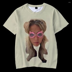 Męskie koszulki 3d Emily Zugay T-shirt krótko-rękawoeved dla dzieci letnie chłopcze dziewczyny 2023 Modna plaża stylowa