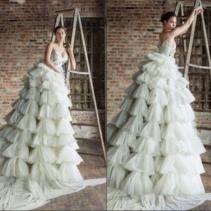 Casual Dresses Green Pretty Poshoot Dress Layered Tulle Prom Formal Wedding Party Gowns 2023 Event Pography Wear