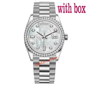 Top Orologio da donna Orologio di design Orologio di moda Orologio con anello di diamanti di alta qualità Orologio di moda automatico 36MM 41MM Orologio di marca famosa Orologio di diamanti Orologio Mosangshi