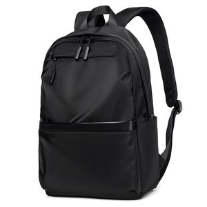 Skolväskor Style Mens Business Ryggsäck Nylon Solid Color Stora kapacitet Student School Bag Travel till försäljning 230823