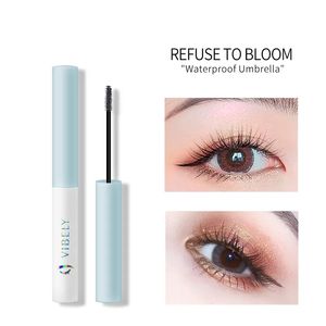 Lash Mascara Primer مقاومة للماء المعطف الأسود الأسود للنساء الألياف إطالة الشباك السميكة بسرعة وضع مكياج للعين قاعدة