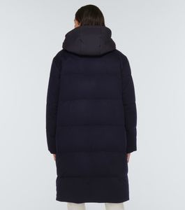 Cappotto di lana maschile designer con cappotti lunghi con cappuccio uomini autunno autunno loro piana imbottita cashmere cappotti