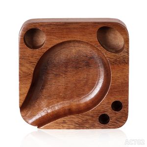 Toppuff fumo naturale fumatori a fumo vassoio 60 mm con porta cono che fuma gli accessori per vassoio in legno