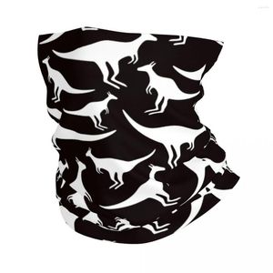 Scarves White Animal Kangaroo Bandana Neck Cover Nature Wild Balaclavas Mask Scarf Multi-use Cycling Hiking For Men Women