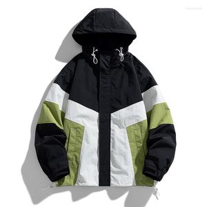 Jackets masculinos Man Black Windbreaker à prova d'água à prova de vento para 2023 Spring Autumn Zip Up Jacket Aretwear Roupas de bombardeiro Oversize 7xl 8xl