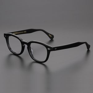 Модные солнцезащитные очки кадры ретро ацетатные очки рамы мужчины дизайнерские дизайнерские бренды высококачественные очки чтение женщин Рецепт винтажные очки 230822
