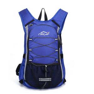 Bolsas escolares Meninas de escalada de poliéster da escala Mulheres de dois ombros esportes ao ar livre Viagem 40l Blue à prova d'água Bunha 230823