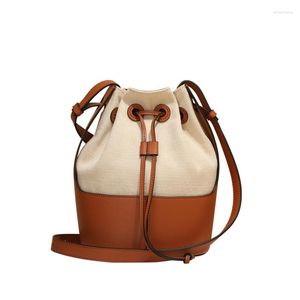 Bolsas de noite 2031 Trendência de moda de balde de alta capacidade One ombro Crossbody Handheld para mulheres