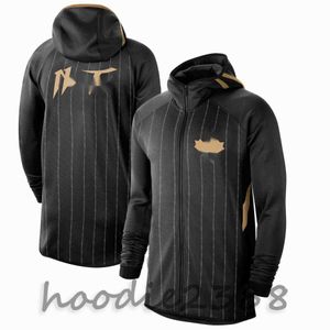 A number of team logo star uniforms, basketball warm-up training uniforms, zipper breathable hoodie sportswear, men's hoodie, training clothing --001-15