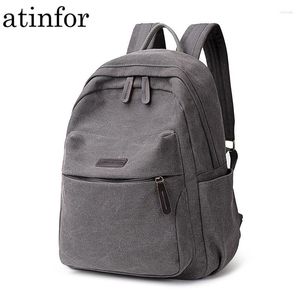 Backpack Style Vintage Canvas Small Women Travel Backpacks School Rucksack For Lady