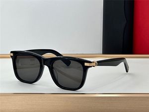 Neue Modedesign-Acetat-Sonnenbrille 0396, klassischer quadratischer Rahmen, einfacher und beliebter Stil, vielseitige UV400-Schutzbrille für den Außenbereich