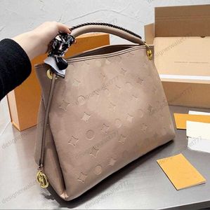 Borse per sacchetti di borse per sacchetti di design artistico di lusso borse per pacchetti di grande capacità borse per la spesa per spalla hobo manico in pelle in pelle oro tasche di alta qualità di alta qualità