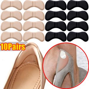 Acessórios para peças de sapatos 10 panelas de salto de calcanhar masculino masculino almofadas de almofada de roupas para sapatos Cuidados com pés altos ajustes de dimension