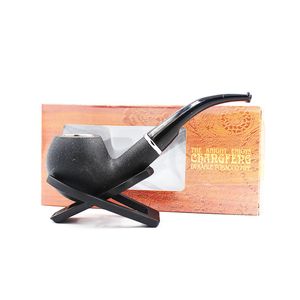 All'ingrosso Classico artigianale a mano Black Dack Policone Dollito tubi fumatori personalizzati in legno tubo di fumo di tabacco per regalo