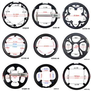 Cykelgrupper 42T 44T T 48T 52T MTB Universal Crank Cover Capicle Chainring Set Chain Wheel Guard 230822