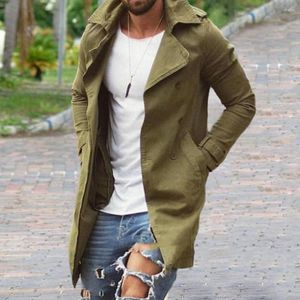 Giacche da uomo Giovalo sciolto Capanna casual giacca casual elegante autunno slim fit a metà lunghezza tasche più tasche di dimensioni antivento traspirabili