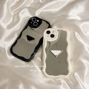 Designer Mirror Pose Telefle Case na iPhone 14 Pro Max 13 Promaks 12 11 Plus XR Case Cuter