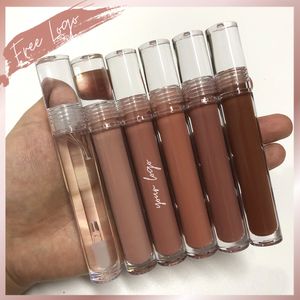 Lipstick Private Label Nude Hidratante brilho labial com tubo transparente por atacado Luminous Lip Glossy Pigmented Cruelty Free 230823