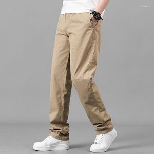 Pantaloni da uomo uomini casuals cotone sciolto cargo streetwear washion jogging all'aperto più codice dritto gamba