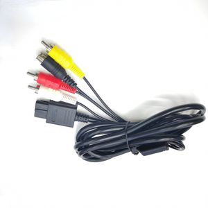 1,8 млн. 6 футов S-Video Cable 3RCA AV CORD Композитный кабель для Nintendo GameCube 64 SNES NGC N64 Accessour