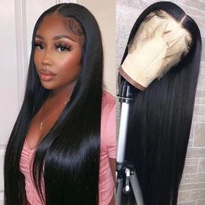 360 Lace Brazilian Human Hair Wigs for Women Straight Lace Front 5x5 Lace Closure Wig 13x6 Hd Lace Pre Plucked Bob Wigs