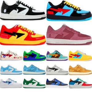 Großhandel Top Männer Freizeitschuh Frau Mody Patent Leder Luxus Sneaker Klassische schwarze weiße Massage Outdoor-Trainer Teller-Formete Designer-Sneakers Chaussures