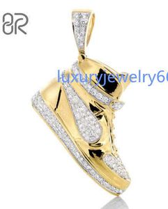 커스텀 패스 다이아몬드 테스터 아이스 아웃 vvs moissanite 925 실버 gilding 힙합 테니스 체인 펜던트 보석