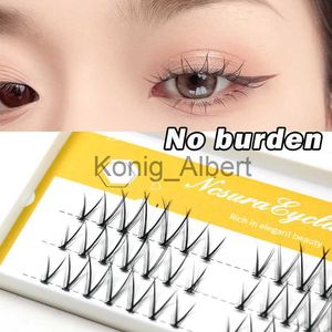 False Eyelashes Manga Lashes Big V Little Devil False Eyelashes Bundles Single Cluster Segmented Natural Simulation Cos Eyelashes Eye Extension x0823