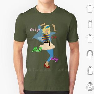 Men's T Shirts Let's Go To The Mall ! : D Shirt Cotton DIY Print Robin Sparkles Himym How I Met Your Mother