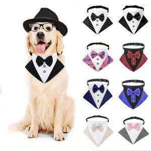 Collari per cani Collabottabile Regolabile Band-Up Costume da bowknot per il collo per smoking da smoking cucciolo.