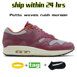 Roller Shoes Shoes 2023 Mens 87 Running Men Scarpe da ginnastica 1 Digner Sneakers 1s Big Bubble Sport Rosso Patta Wav Honey Dew Prm Duck Pecan Polka Dots Shima Crepe Soft Grey Da donna