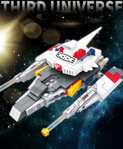 Partihandel Space Station Custom SpaceShip Toy 6620 Space War Build Block Model Kit Block Technic Moc Brick Set SPSCE Build Block Warship Building Blocks Toys for Boys