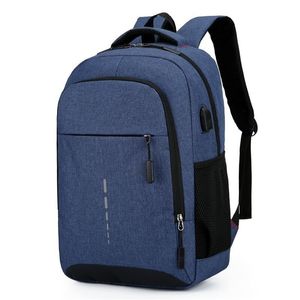 Bolsas escolares Backpack LargeCapacity Simple Fashion Travel Student Computerbag 230823