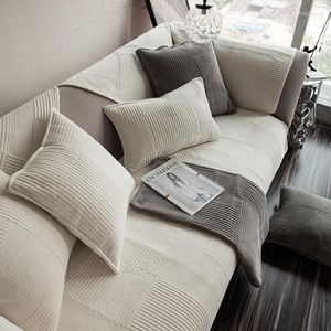 Крышка стулья eifloy rain стеганые бархатные диван-диван 2 3 4-местный для гостиной, не скользящий диван