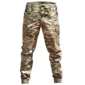 Män's Tracksuits Men Tactical Pants Fashion Jogger Casual Sweatpants Man Military Work Byxor Urban Combat Hip Hop Streetwear 230823
