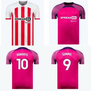 2023/24 Sunderland Soccer Jerseys 2024 Bellingham Embleton Simms Uniform Herr Roberts Gooch Stewart Clarke Pritchard Shirt Kids Kit