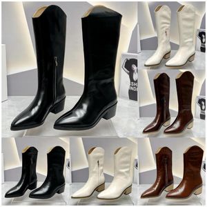Сапоги Dahope, дизайнерские ковбойские ботинки для прогулок из натуральной кожи, женские модные ботинки martin высшего качества с римскими заклепками, зимняя обувь