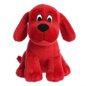 Bambole peli anime clifford i grandi cani rossi bambini farinate giocattoli animali per bambini regali 28 cm 230823