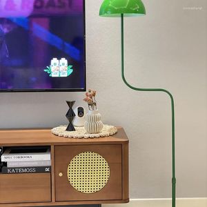 Table Lamps Jade Green Net Red Bean Sprouts Mid-Ancient Floor Lamp Extremely Simple Master Bedroom Living Room Sofa Next To