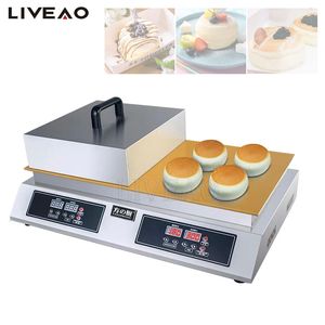 MACCHINA MUFFIN DORAYAKI COMMERCIALE COMMERCIALE SNACK DI CAPPER DIMATI PURO 220V 220V 220V 220V