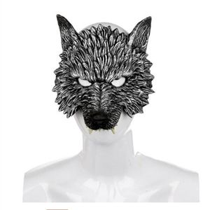 Halloween 3D Wolf Mask Party Masks Cosplay Horror Wolf Masque Halloween Party Decoration Accessories GC1412250c