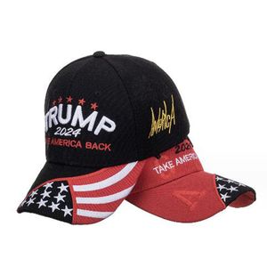 Donald Trump per il presidente 2024 Trucker Hat Hat Flag Baseball Porta America Back Cap President 3D ricamo 3D Stampare Caps negli Stati Uniti