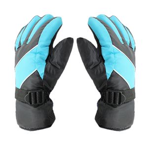 Cinque guanti guanti uomini impermeabili invernali invernali anticonfesionno da sci sportivo per bici da sci.